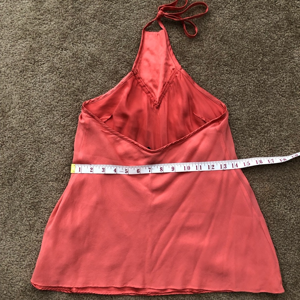 Express halter top size XS, orange salmon pink - Picture 12 of 12